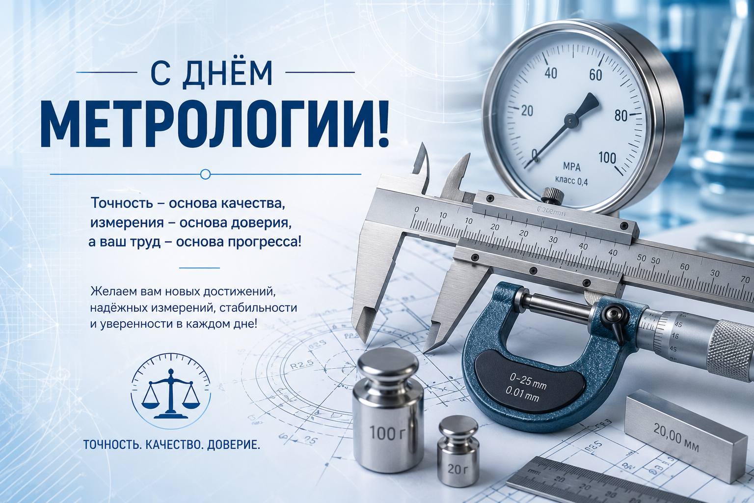 Поздравляем с днем Метрологии!